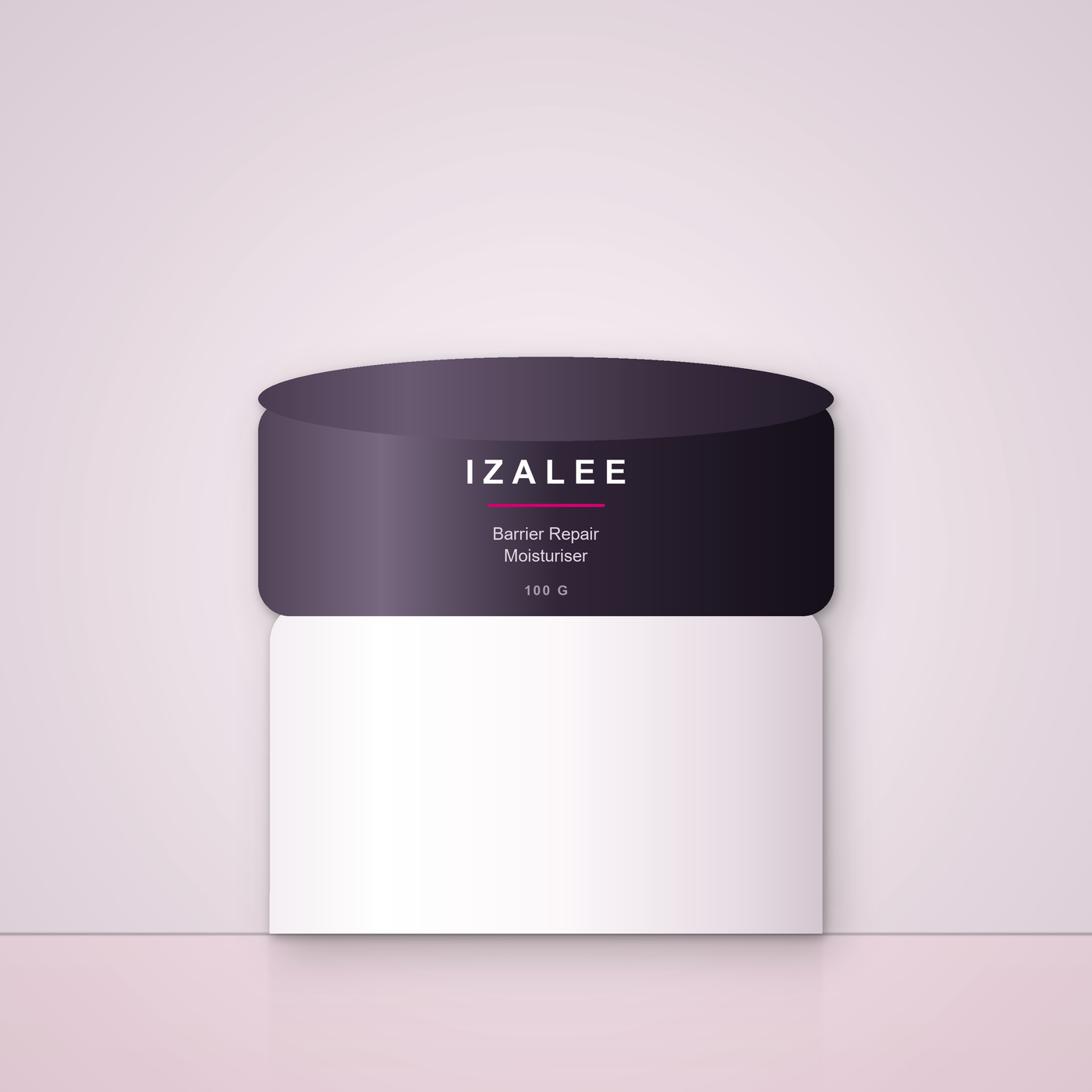 The Barrier Repair Moisturiser in its 100 g jar